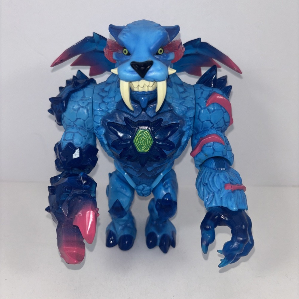 MrBeast Lab Panther Action Figure Collector Toy Mutant Blue Pink 6.5in Moose